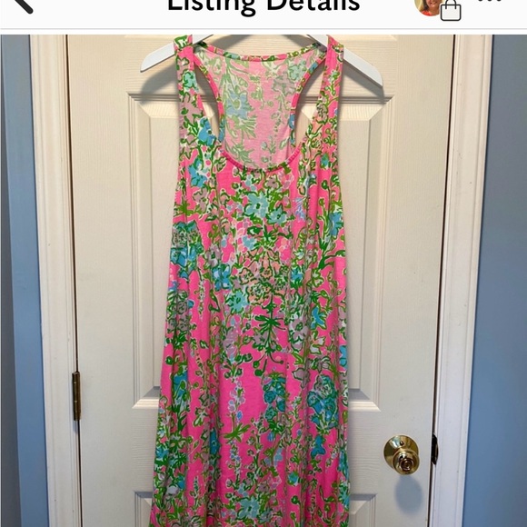 Lilly Pulitzer Melle Tank Dress EUC - Picture 3 of 4